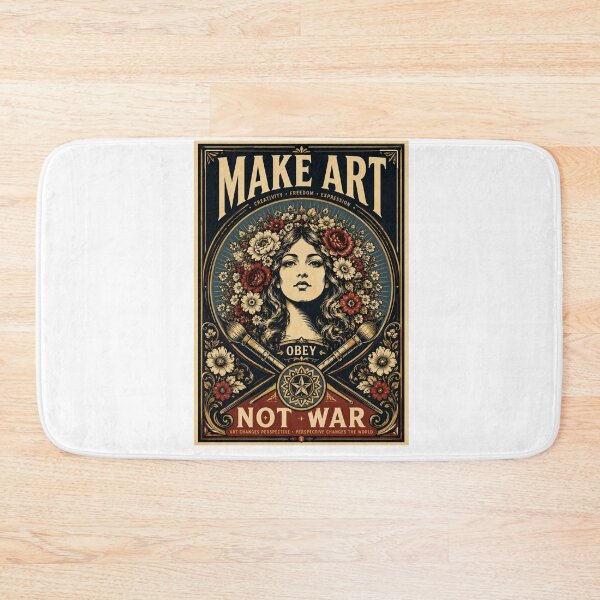 Item preview, Make Art Not War | New Design Make Art OBEY Not War  designed and sold by Maroaly.