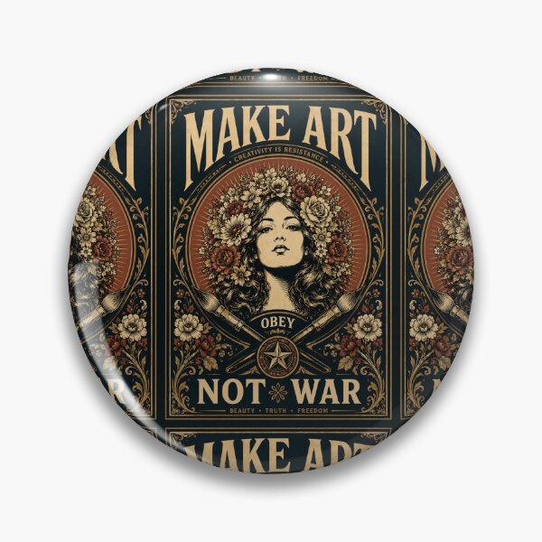 Item preview, Make Art Not War | New Design Make Art OBEY Not War  designed and sold by Maroaly.