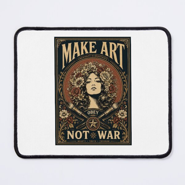 Item preview, Make Art Not War | New Design Make Art OBEY Not War  designed and sold by Maroaly.