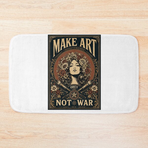 Item preview, Make Art Not War | New Design Make Art OBEY Not War  designed and sold by Maroaly.