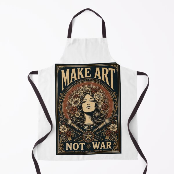 Item preview, Make Art Not War | New Design Make Art OBEY Not War designed and sold by Maroaly.