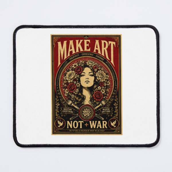 Item preview, Make Art Not War | New Design Make Art OBEY Not War  designed and sold by Maroaly.