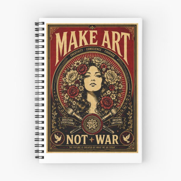 Item preview, Make Art Not War | New Design Make Art OBEY Not War  designed and sold by Maroaly.