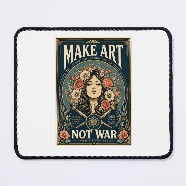 Item preview, Make Art Not War | New Design Make Art OBEY Not War designed and sold by Maroaly.