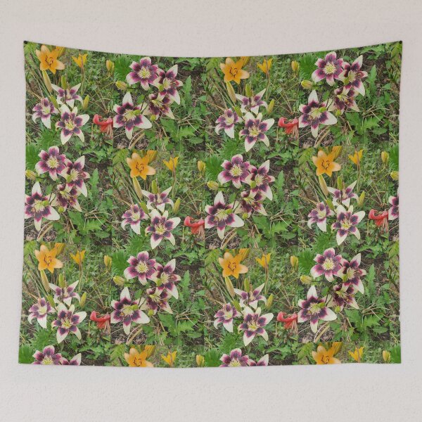 Item preview, Purple and White Lily designed and sold by Living Green in a Red State .