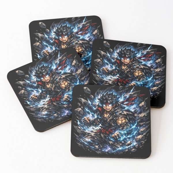 Item preview, Legendary Anime Hero – Cosmic Power Unleashed designed and sold by stickyverselab.