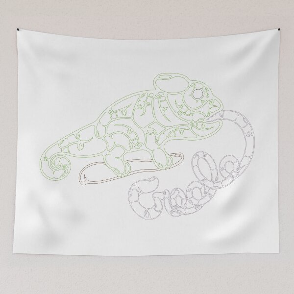 Item preview, Simple is best Creating a chameleon designed and sold by shinysoles.