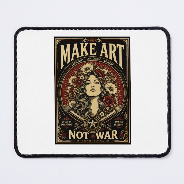 Item preview, Make Art Not War | New Design Make Art OBEY Not War  designed and sold by Maroaly.