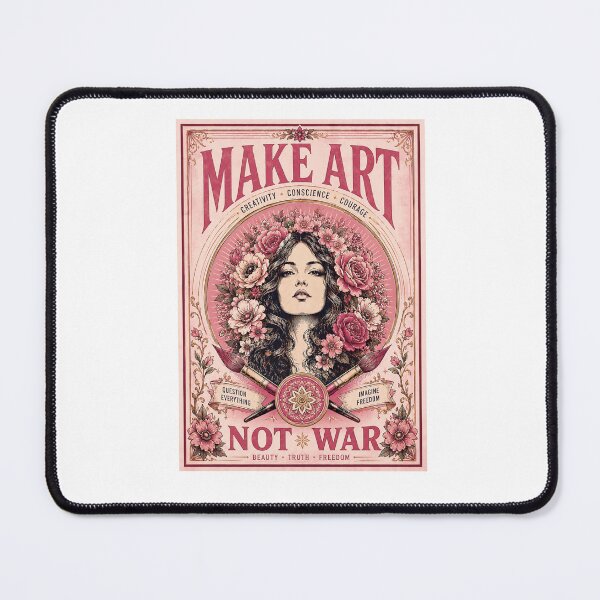 Item preview, Make Art Not War | New Design Make Art OBEY Not War designed and sold by Maroaly.