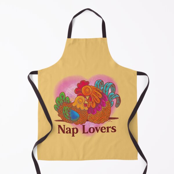 Item preview, Rooster and hen couple nap lovers designed and sold by Konopikyu.