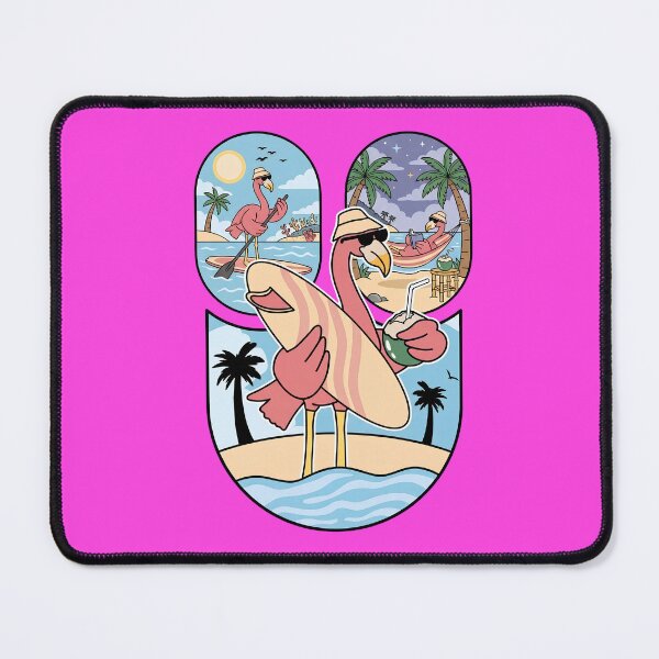 Item preview, Flamingo Summer Beach Life Tropical Vacation designed and sold by Majnon8bp.