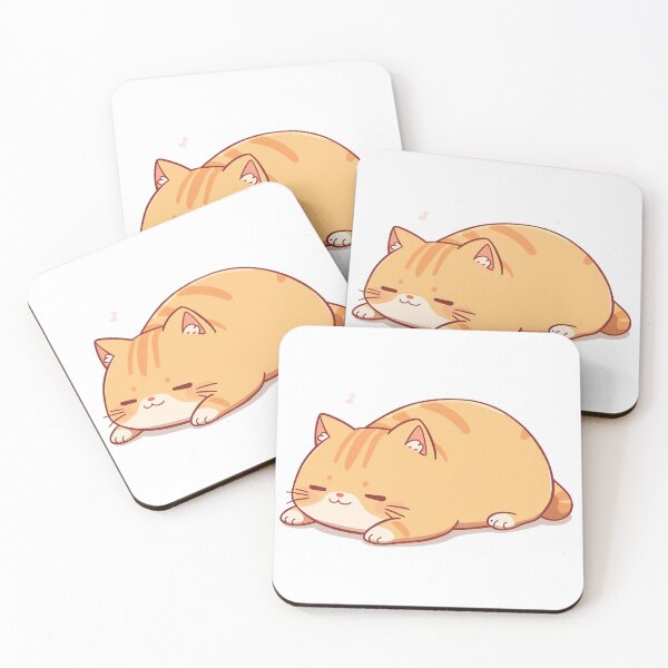 Item preview, Sleeping Cat Loaf designed and sold by PurrfectClubArt.