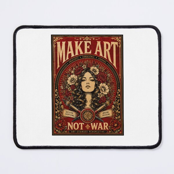 Item preview, Make Art Not War | New Design Make Art OBEY Not War  designed and sold by Maroaly.