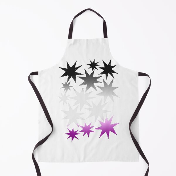 Item preview, Asexual Pride Stars - Gradient Star Cluster Sticker | LGBTQ Pride Art designed and sold by ghostieking.