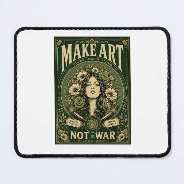Item preview, Make Art Not War | New Design Make Art OBEY Not War  designed and sold by Maroaly.