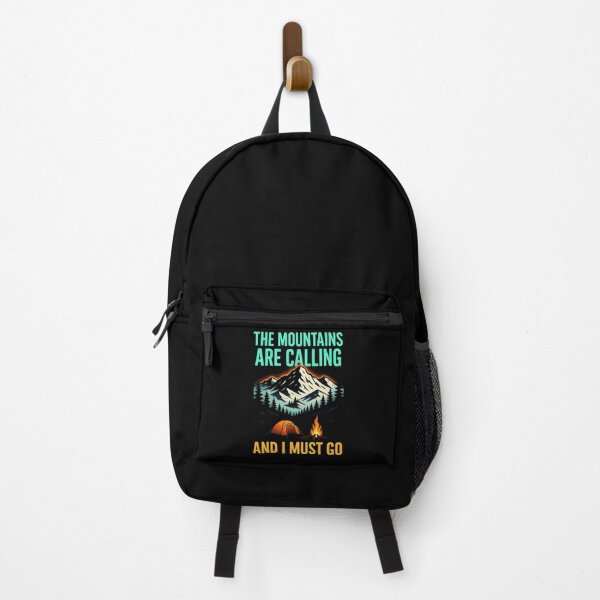 Item preview, The Mountains Are Calling And I Must Go Black White designed and sold by Syrupulse.