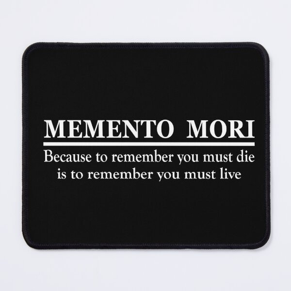 Item preview, Latin Phrase about Death - Marcus Aurelius Quote - Memento mori designed and sold by Alexaltay.