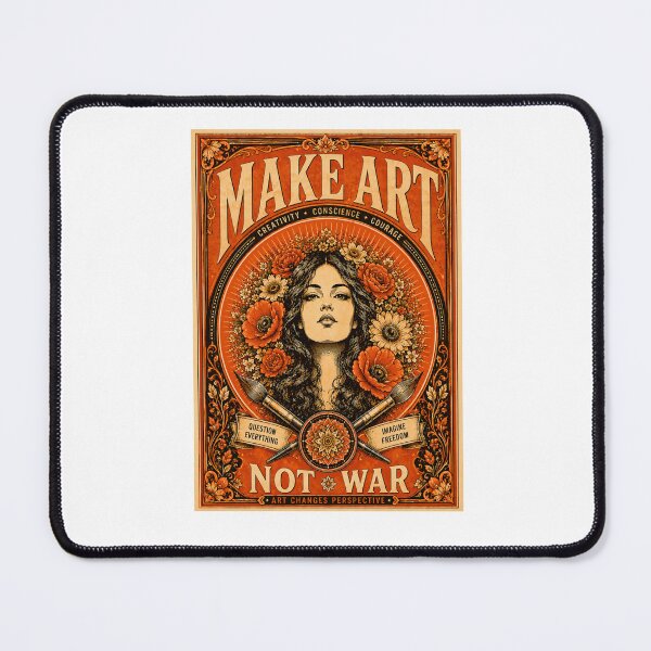 Item preview, Make Art Not War | New Design Make Art OBEY Not War designed and sold by Maroaly.