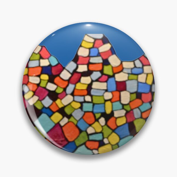 Item preview, Three Sisters Mosaic Blue Square  designed and sold by Shayduk.