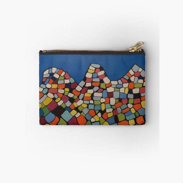 Item preview, Three Sisters Mosaic Blue Square  designed and sold by Shayduk.
