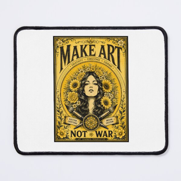 Item preview, Make Art Not War | New Design Make Art OBEY Not War designed and sold by Maroaly.