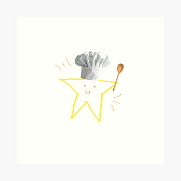 Item preview, Chef Star designed and sold by PaMiGente.