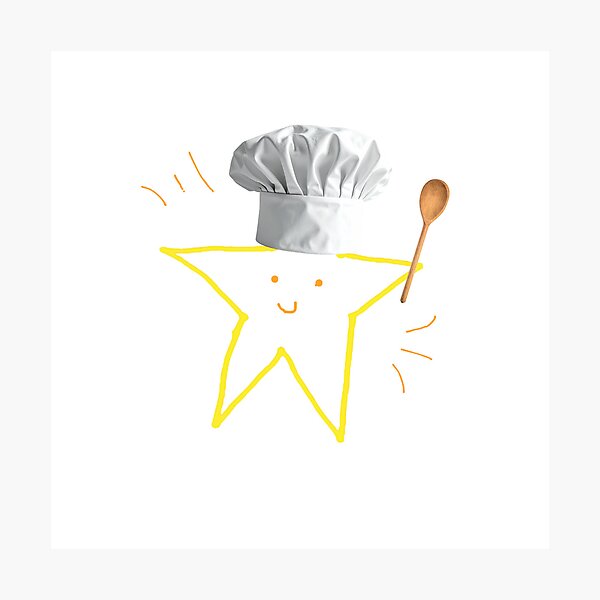 Item preview, Chef Star designed and sold by PaMiGente.