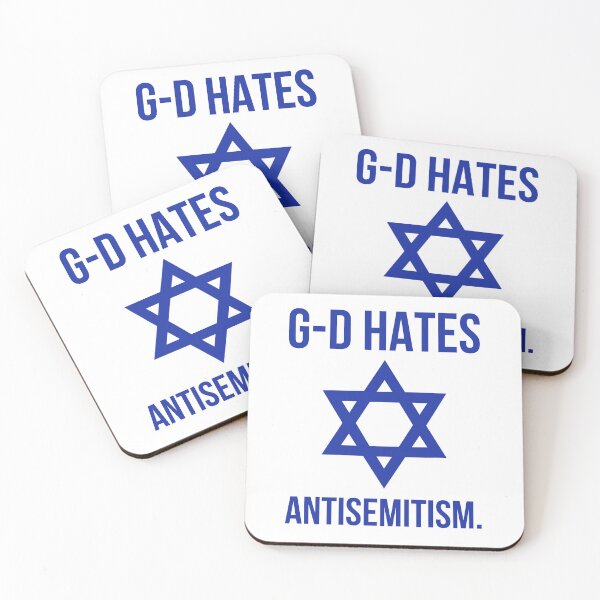 Item preview, G-d hates antisemitism.  designed and sold by Rachel the Artist .