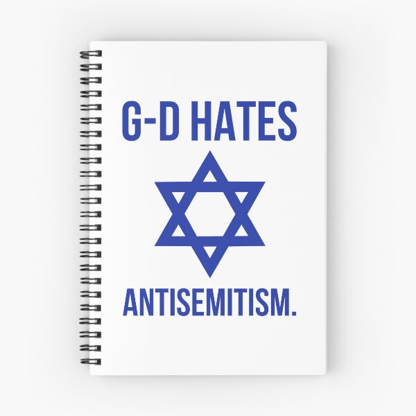 Item preview, G-d hates antisemitism.  designed and sold by Rachel the Artist .