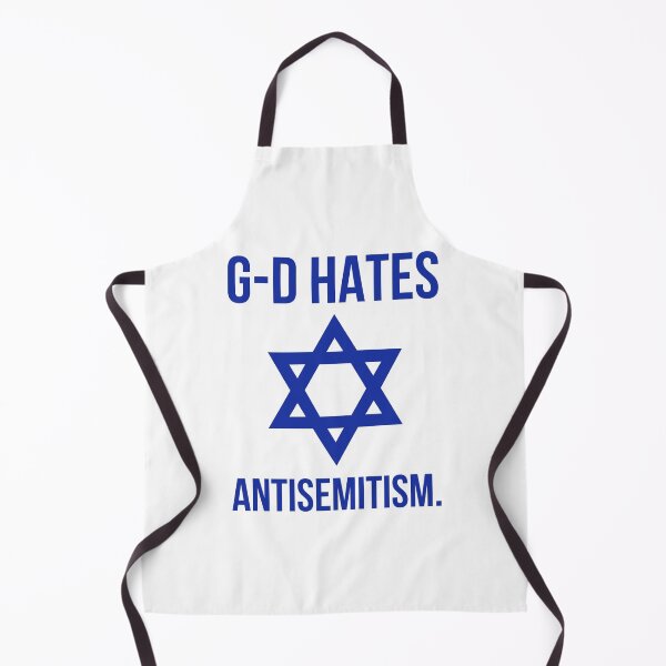 Item preview, G-d hates antisemitism.  designed and sold by Rachel the Artist .
