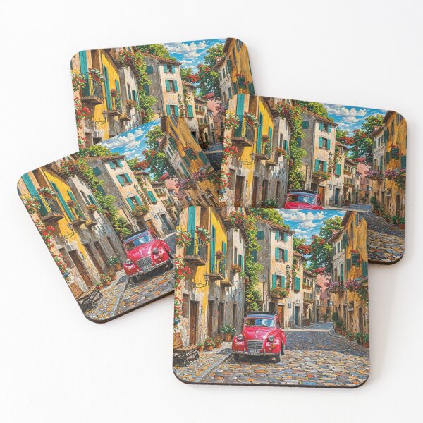 Item preview, French Village Street designed and sold by sid1802.
