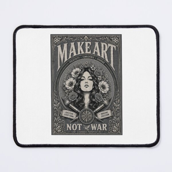 Item preview, Make Art Not War | New Design Make Art OBEY Not War designed and sold by Maroaly.