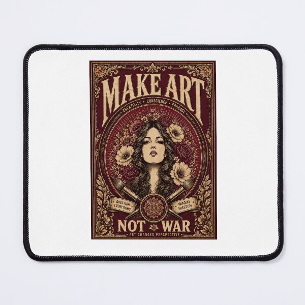 Item preview, Make Art Not War | New Design Make Art OBEY Not War designed and sold by Maroaly.