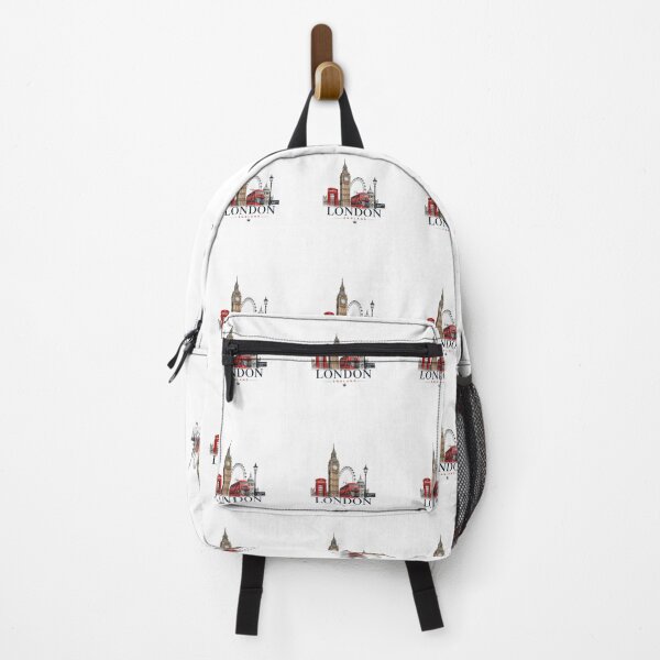 Item preview, London City Landmarks Travel Graphic Design designed and sold by AchraffPrint.