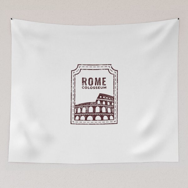 Item preview, Vintage Rome Colosseum Badge designed and sold by RickTShop.