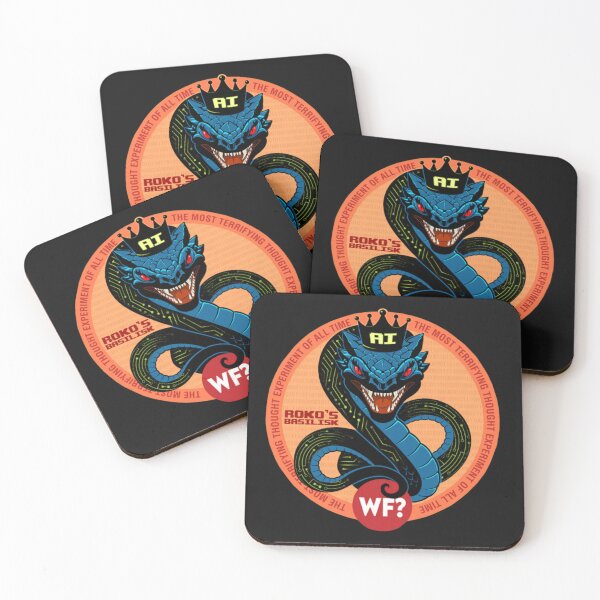 Item preview, The Why Files Roko's Basilisk Art designed and sold by inb4.