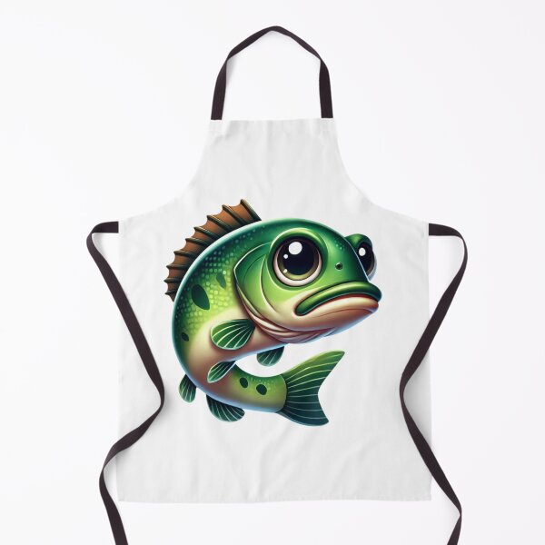 Item preview, Adorable Largemouth Bass Fish designed and sold by Sillytoe.