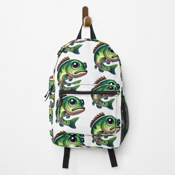 Item preview, Adorable Largemouth Bass Fish designed and sold by Sillytoe.