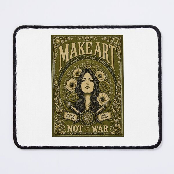 Item preview, Make Art Not War | New Design Make Art OBEY Not War  designed and sold by Maroaly.