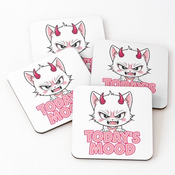 Item preview, Today's Mood Devil Cat designed and sold by PurrfectClubArt.