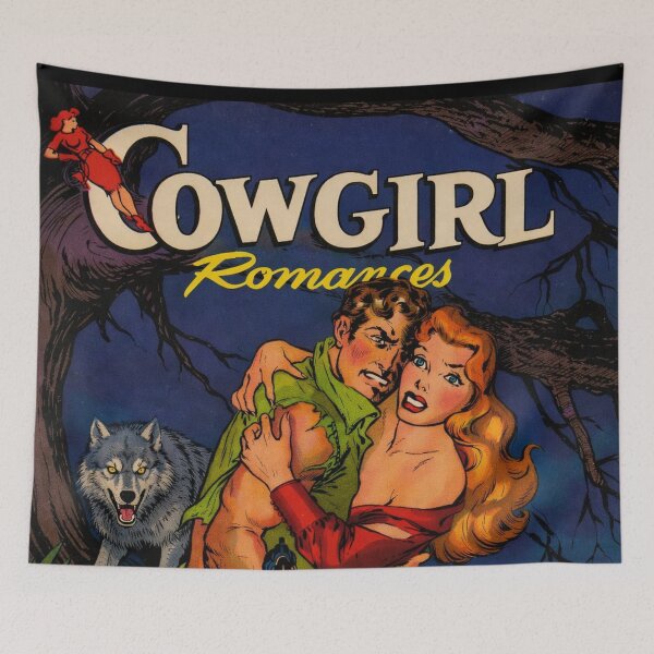 Item preview, Cowgirl Romances – Retro Western Rescue & Frontier Love designed and sold by Analog Aura .