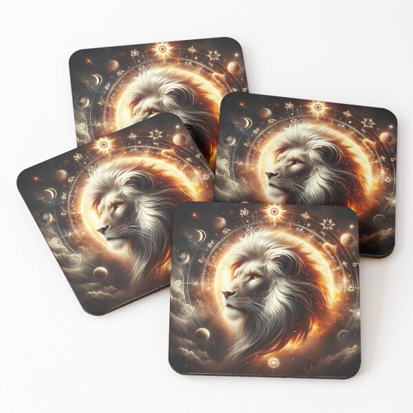 Item preview, Celestial Leo – Zodiac Sign Cosmic Lion designed and sold by UmSkelig834.