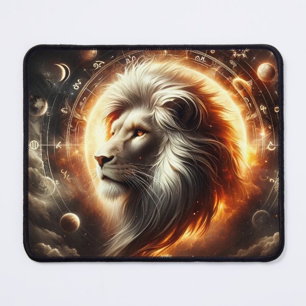 Item preview, Celestial Leo – Zodiac Sign Cosmic Lion designed and sold by UmSkelig834.