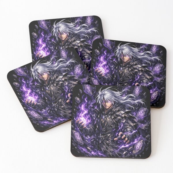 Item preview, Mystic Anime Sorcerer – Power of Shadows designed and sold by stickyverselab.