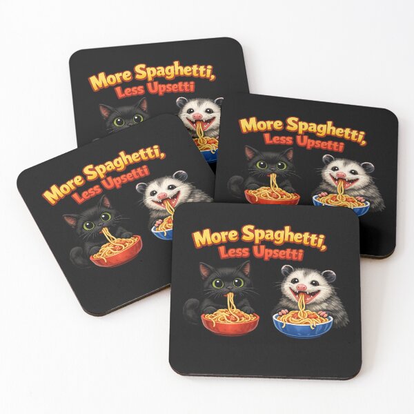 Item preview, More Spaghetti, Less Upsetti Italian Food designed and sold by super-think.