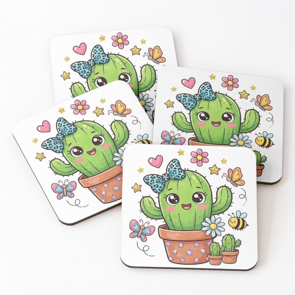 Item preview, Kawaii Cactus designed and sold by Blush Meadow Trading Co.