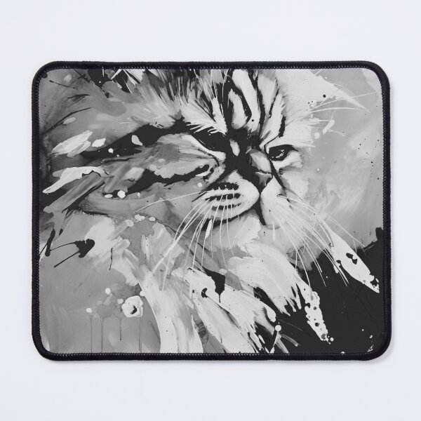 Item preview, Samson the Cat 2 (Black & White) designed and sold by WeaveSphere.