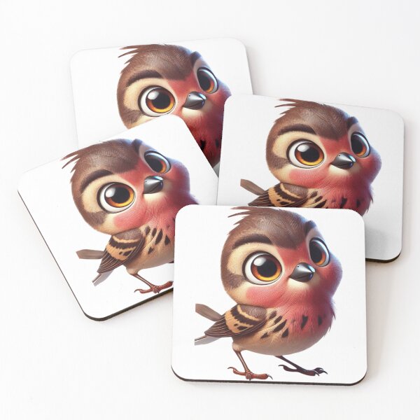 Item preview, Adorable Linnet Finch designed and sold by Sillytoe.