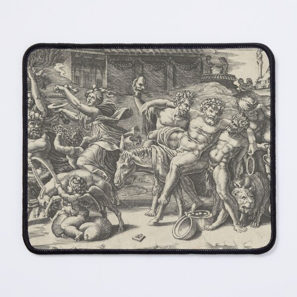 Item preview, Silenus On Donkey Bacchant | Skull Art designed and sold by GammaRay.