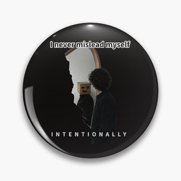 Item preview, Never Mislead Myself Intentionally Mirror Quote designed and sold by Heal of Souls Designs .
